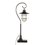 Landen 33" Contemporary Metal Task Lamp in Oil Rubbed Bronze - Set of 2