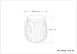 Nellie Cast Aluminum Side Table