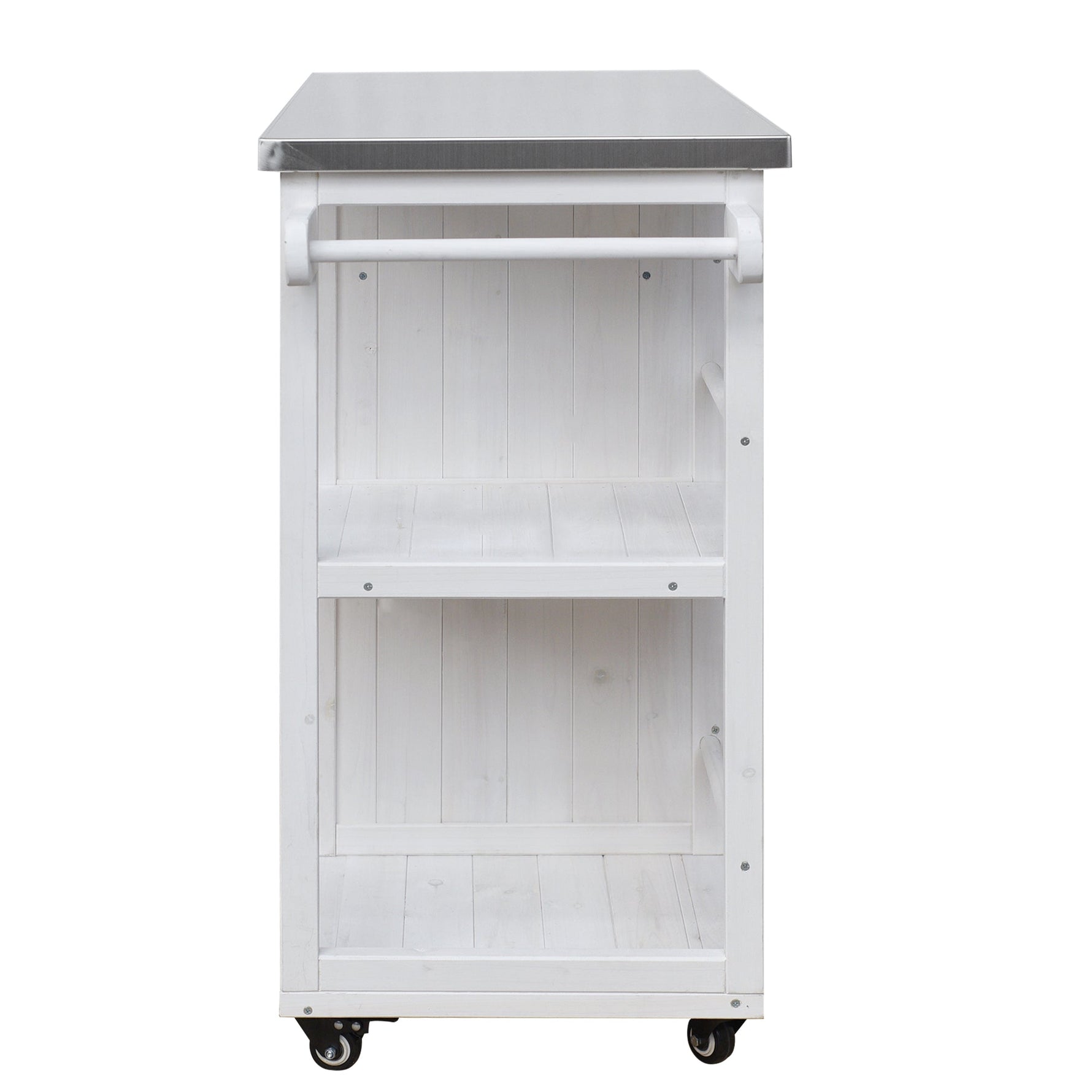 Outdoor Kitchen Island Fir Wood Prep Station