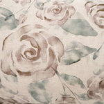 Linen Printed Lumber Throw Pillow 16x24 Brown & Green