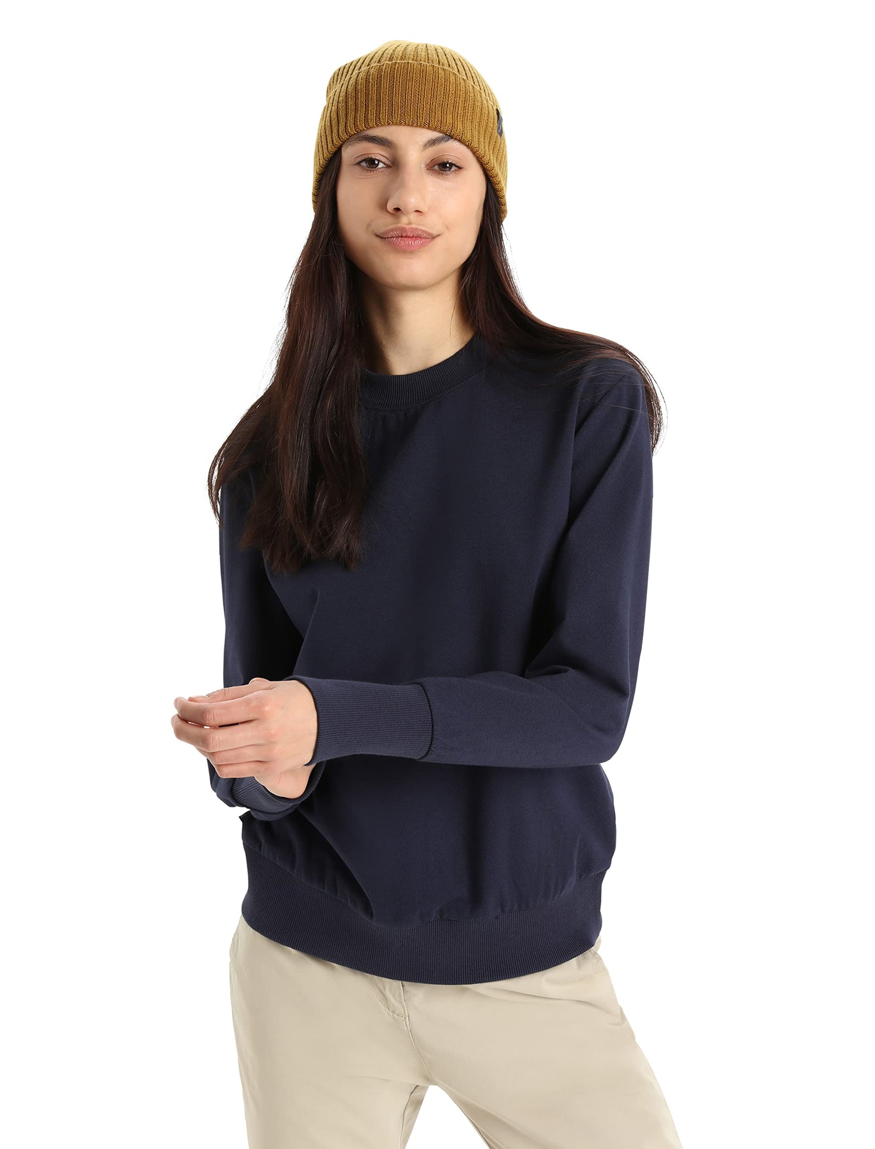 Icebreaker Merino Women's Central Long Sleeve Wool Sweatshirt