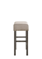 Martha II - Weathered Counter Height Stool (Set of 2) - Gray / Tan