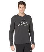 adidas Mens Icon Training Crew Black X Large