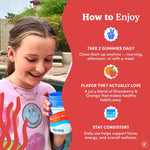 FIRST DAY Vitamins for Teens 3-in-1 Probiotic Gummies - Prebiotic + Probiotic + Postbiotic for Teens Girls & Boys 12-17 – Skin Health, Digestive & Oral Health, Immunity, Energy – 30-Day Supply