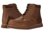 Kodiak Devick Brown Wedge Moc Toe Shoes