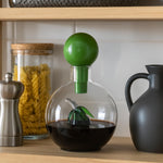 Premium Italian Design Oil Dispenser – 10oz Borosilicate Glass Carafe