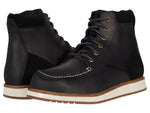 Kodiak Devick Black Wedge Moc Toe Shoes - Size 12 M