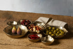 Cluster Decorative Bowls, Bright Gold Brass - Decoration, Snack Tray Bowl