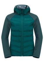 Jack Wolfskin Tasman Down Hybrid Hiking Jacket - Sea Green