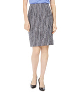 Anne Klein Womens Tween Textured Pencil Skirt Blue 16