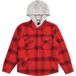 Brixton Bowery Men's Jacket - Red/Black