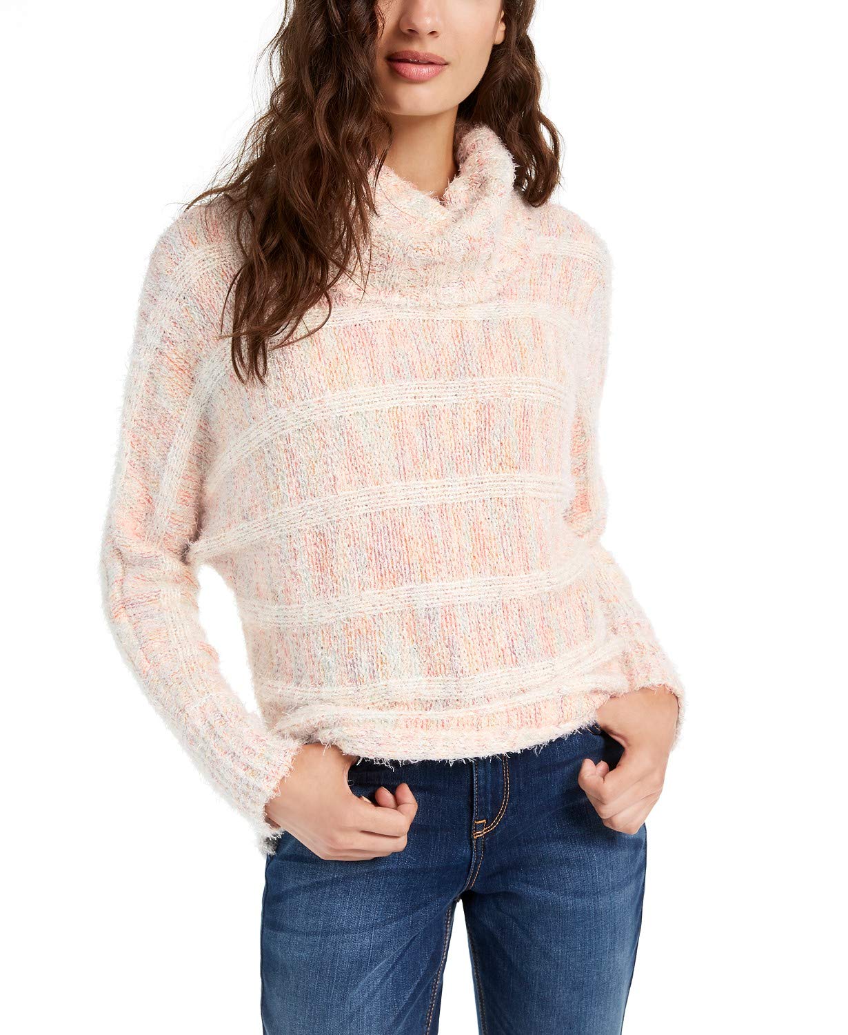 American Rag Juniors' Turtleneck Sweater Orange Size Large