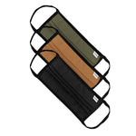 Coal Reusable Cotton Face Mask - Pack of Three