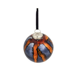 Christmas Ball Ornaments Set of 6 Glass Decorative Hanging Balls