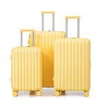 20/24/28 ABS Spinner Wheel Luggage Set with USB Port & Cup Holder