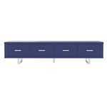 TV Stand With Slatted Drawers