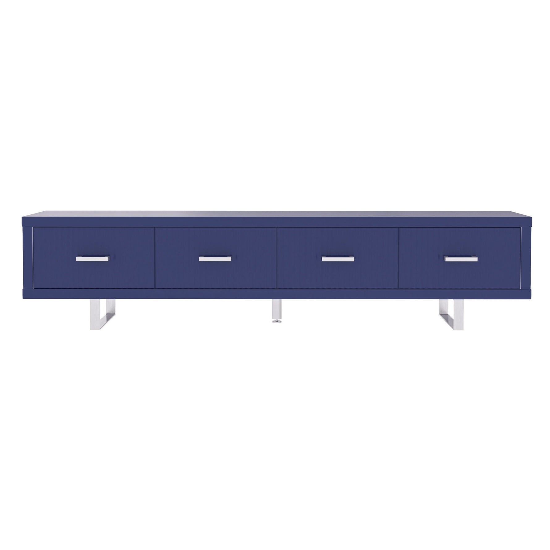 TV Stand With Slatted Drawers