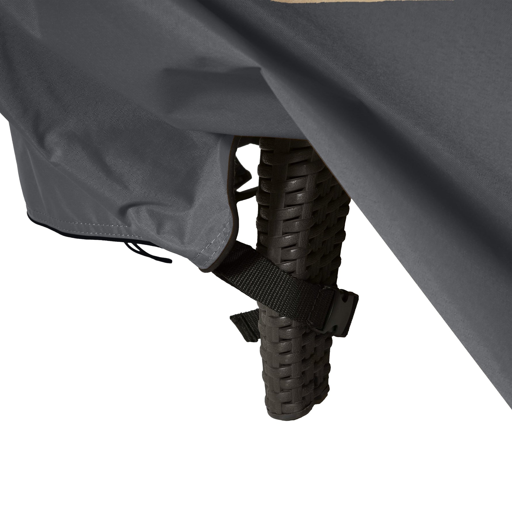 Shield Outdoor Slope Chaise Lounge Cover Dark Gray