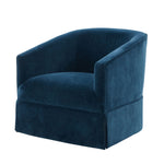 Elm Skirted Swivel Chair