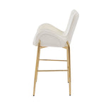 Fabric Counter Height Bar Stools (Set of 2)