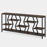 Durable Sofa Console Table with Generous Storage