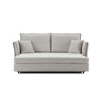 Oren Chenille Sleeper Sectional Sofa With Storage - Gray
