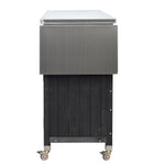 Foldable Outdoor Kitchen Island Patio Mobile Kitchen Cart