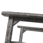 Wooden Oversized Porch Rocker Chair With Wide Seat and Tall Backrest
