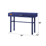 Cargo Vanity Desk With Functional Storage