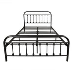 Tara Victorian-Style Steel Bed Frame