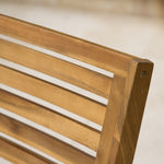 Hermosa 5-Piece Acacia Wood Outdoor Dining Set