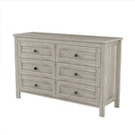 3-Pieces Bedroom Set Queen Size Farmhouse Platform Bed with Storage Headboard and Charging Station