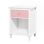Nightstand With 1 Drawer and 1 Shelf