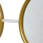 3 Mirror Piece Wall Mirror in Rectangular Frame