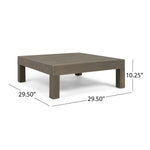Brava X-Back 4-Piece White Outdoor Sofa Set
