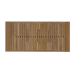 2-Piece Outdoor Gray Acacia Wood Conversation Set