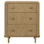 Stevie Sand Wash Natural Cane 4-Piece Eastern King Bedroom Set