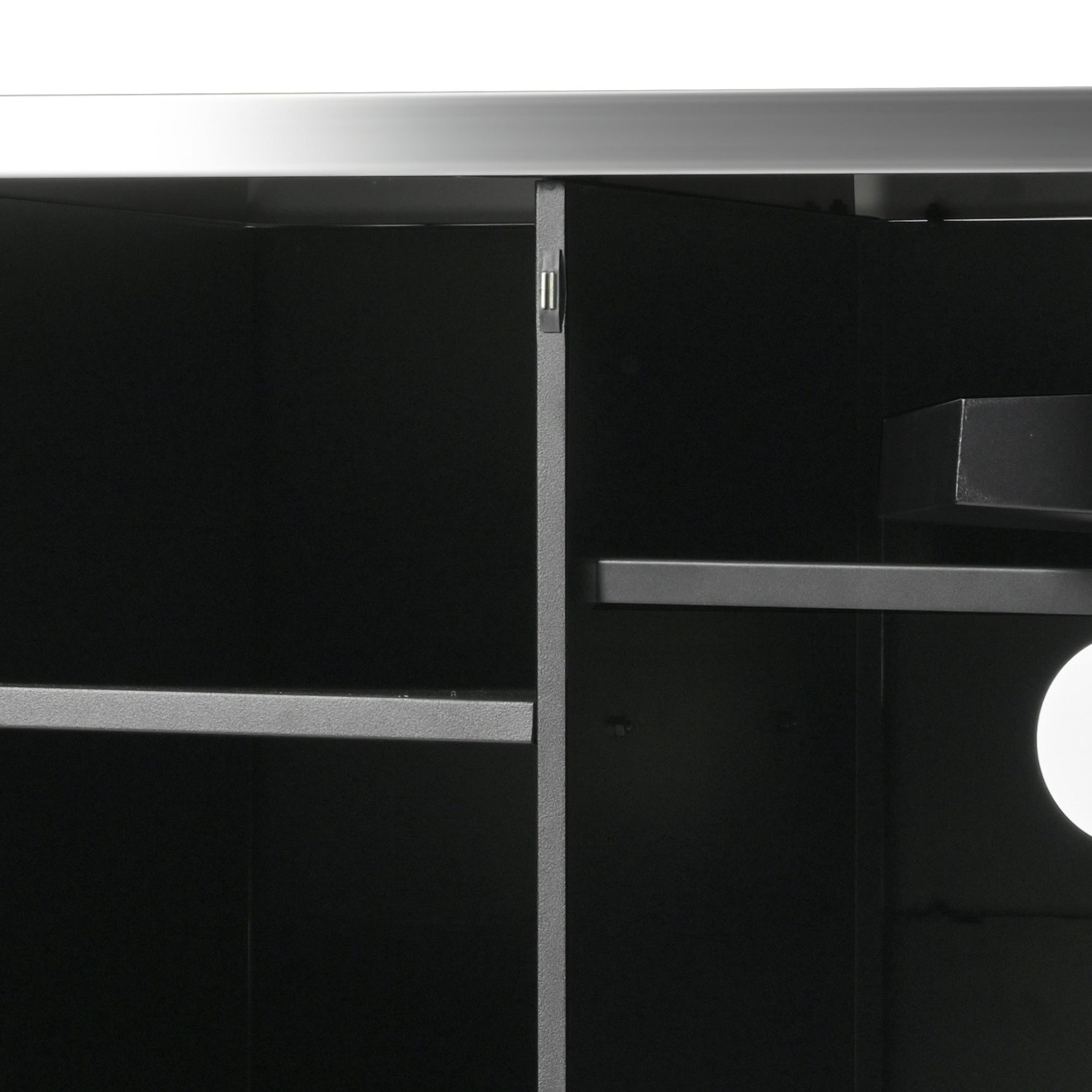 K&K 55.5" Outdoor Kitchen Island with Sink