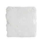 Lyra Outdoor Patio Karst Cave Inspired MGO Side Table White