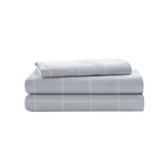 Queen Striped Comforter Set with Bed Sheets
