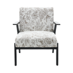 Mid-Century Modern Lounge Armchair - Seat Cushion (Beige + Grey)