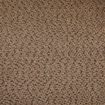 Chenille Upholstered 360° Swivel Chair with Throw Pillow, Dark Brown