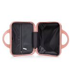 2-Piece ABS Spinner Wheel Luggage Set with Combination Lock