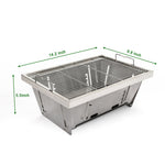 Folded Portable BBQ Outdoor Charcoal Barbecue Set