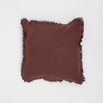 The Handwoven Fringe Cotton-Linen Pillow