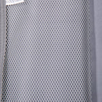 4-Piece PP Spinner Wheel Luggage Set with Cosmetic Case, Light Gray