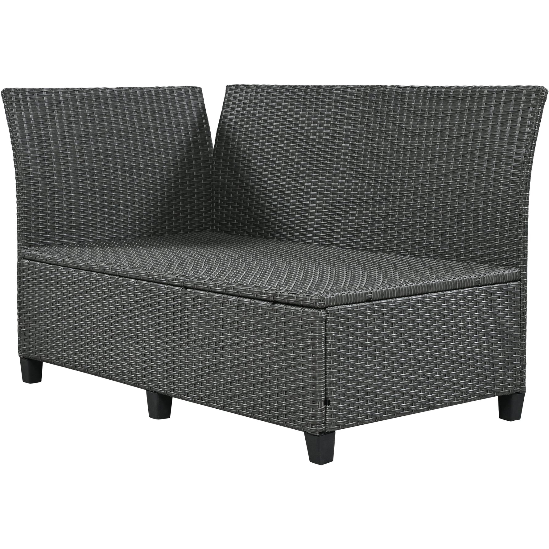 Tomax 5-Piece Outdoor Patio Rattan Sofa Set