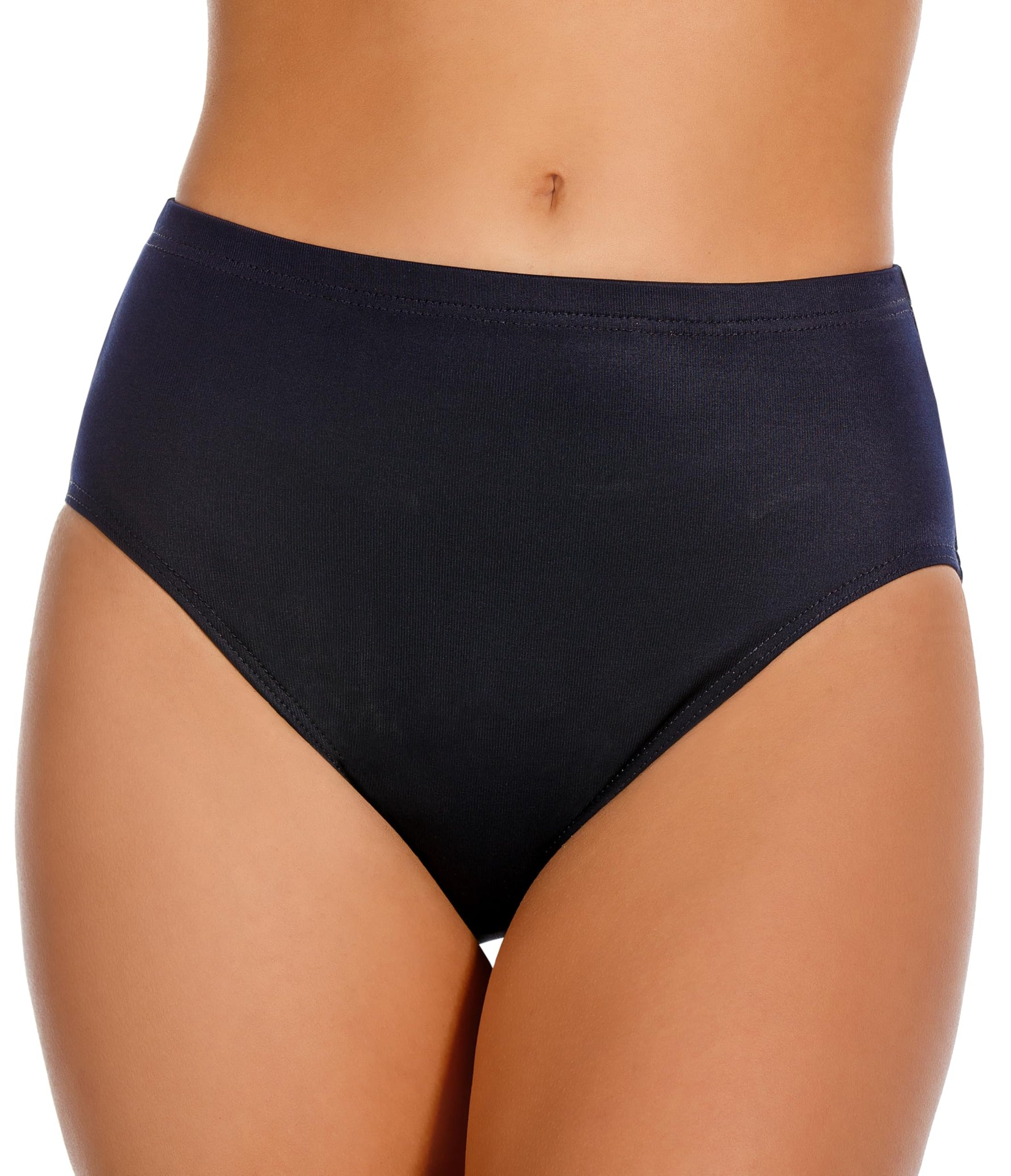 Miraclesuit Women's Swimwear Basic Pant High Waist Slimming Brief Bathing Suit Bottom, Black, 14