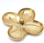 Gold Bronze Octopus Snack Bowl & Serving Tray 13.6"