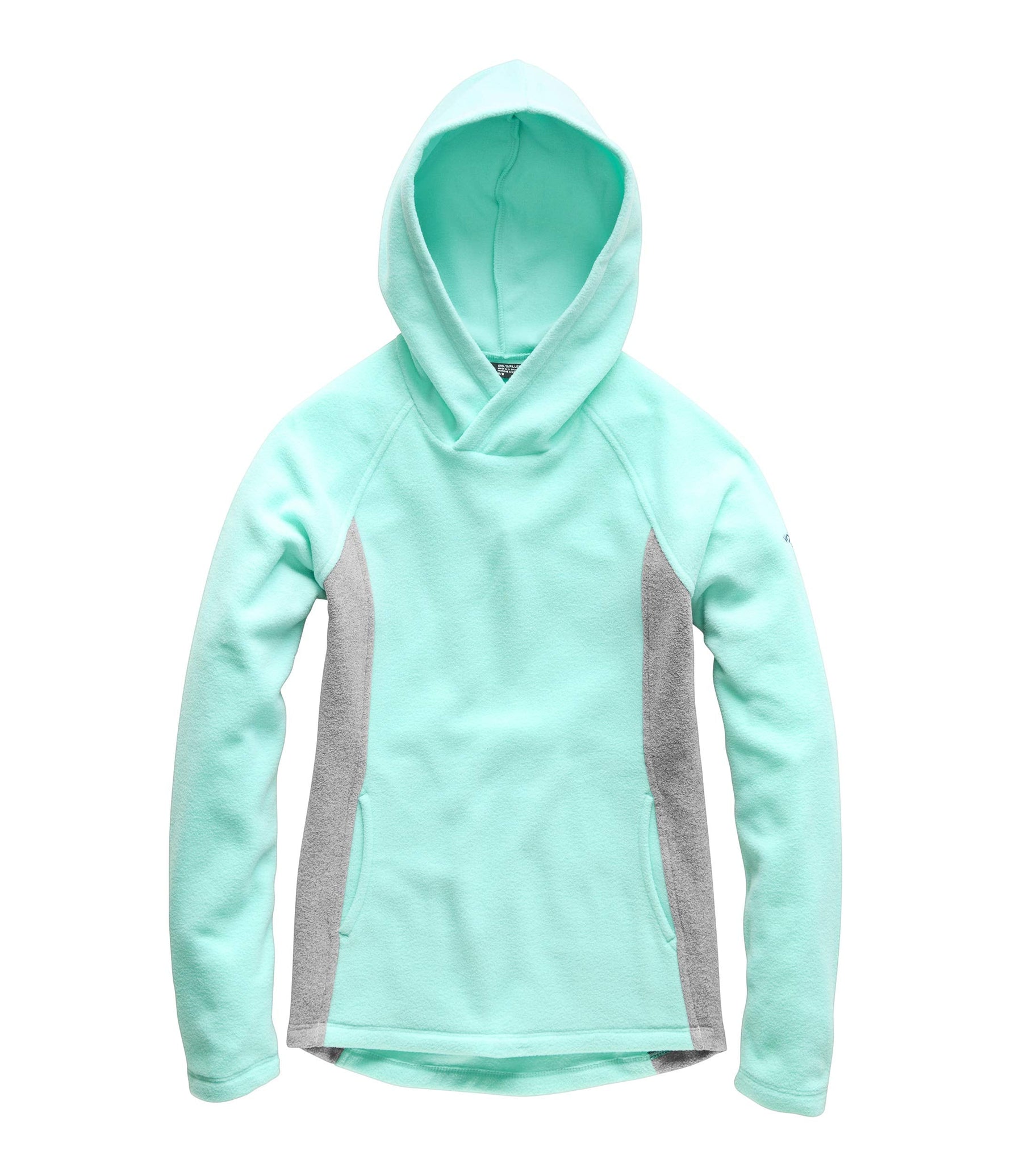 THE NORTH FACE Girl's Glacier Pullover, Mint Blue, Size M